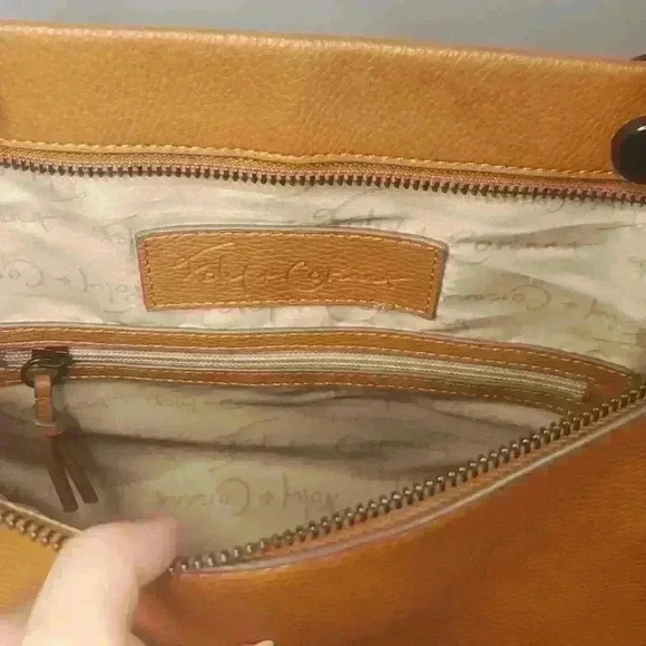 Foley + Corinna Large Knot Handle Dione Messenger Bag - Picture 10 of 17